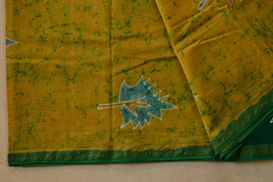 At the Crack of Dawn ✲ Maheshwari Silk . Batik Saree ✲ 15