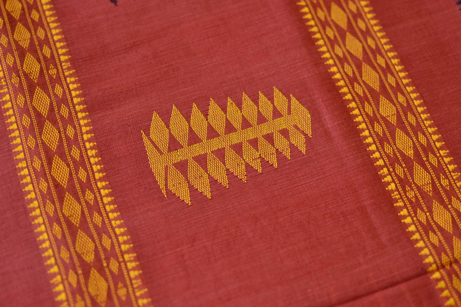 Srujanika ❋ Muslin Handwoven Saree ❋ 3