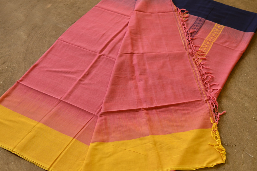 Srujanika ❋ Muslin Handwoven Saree ❋ 3