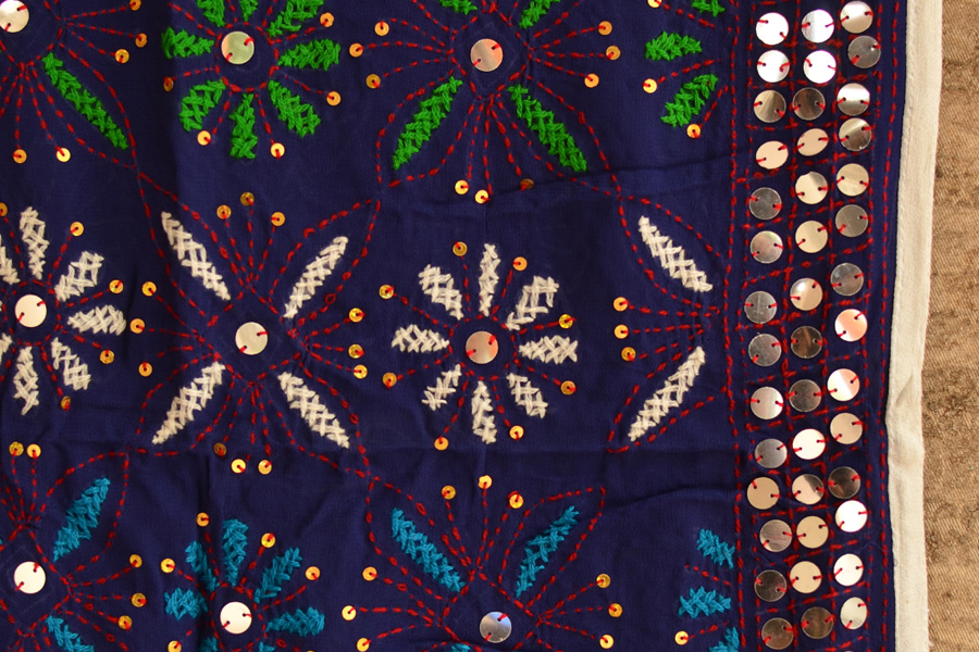 लीला ❁ Phulkari Stole { 11 }