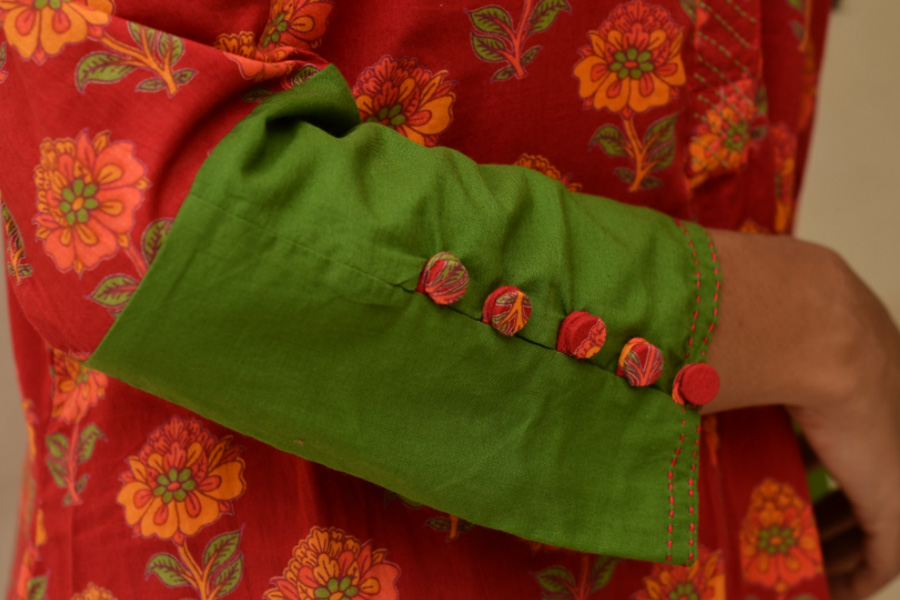 Sanganeri Block Printed Kurta ♠ 7