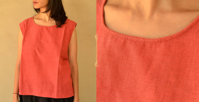 pure cotton pink top