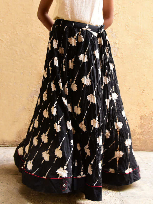 छबीली ♠ Block Printed Skirt ♠ 19