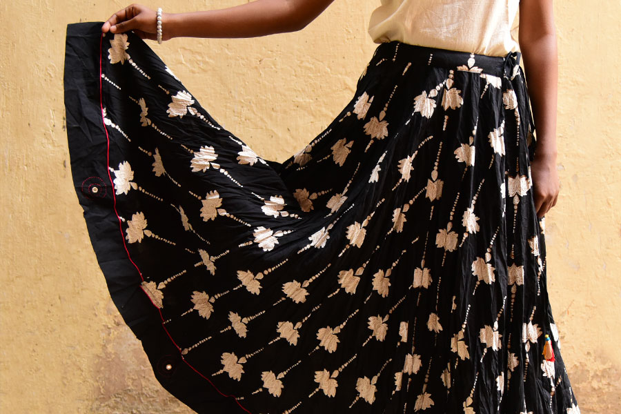 छबीली ♠ Block Printed Skirt ♠ 19