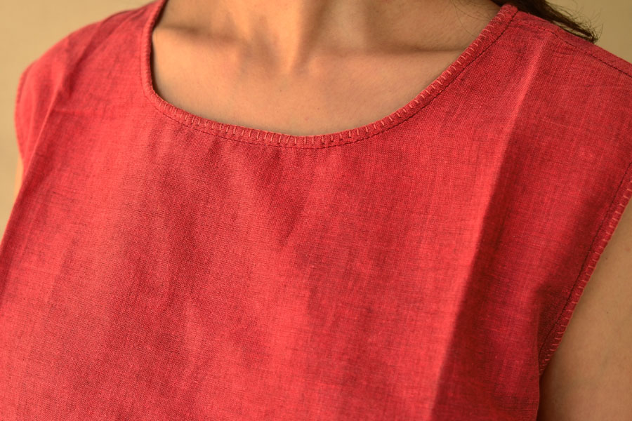 carrot red cotton top