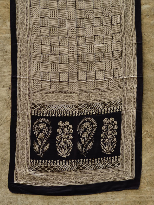 Surkhab ♡ Gajji Silk Bagh Stole  ♡ 12