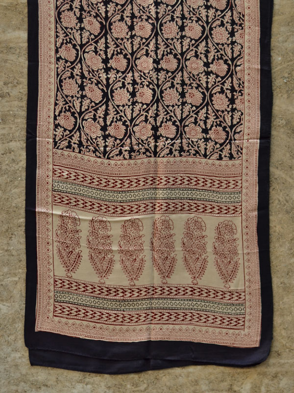 Surkhab ♡ Gajji Silk Bagh Stole  ♡ 21