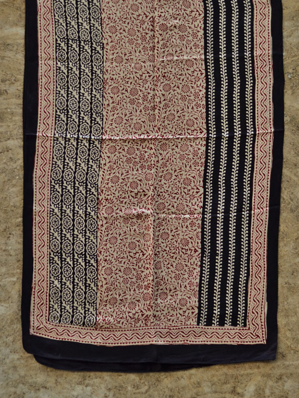 Surkhab ♡ Gajji Silk Bagh Stole  ♡ 22