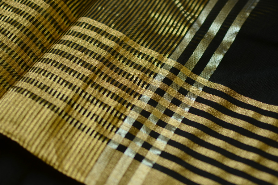 Ratnaprabha ⚛ Handwoven Chanderi Saree ⚛ 14