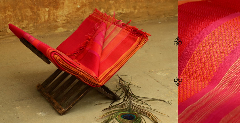 Colors of Devotion ~ Maheshwari Saree * 11