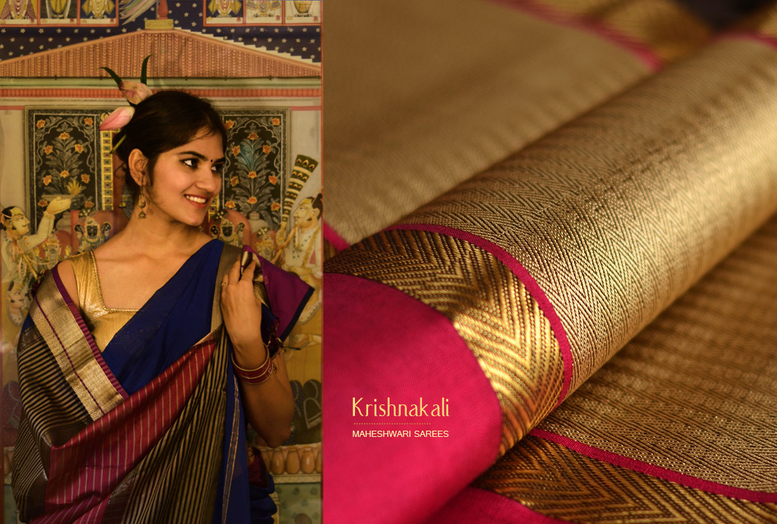 krishnakali saree