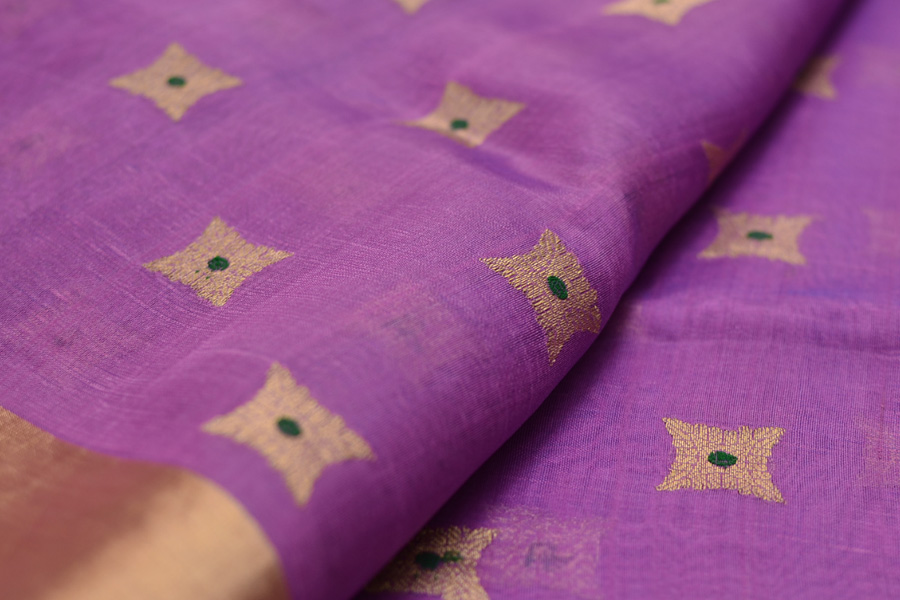 काशिका ⚛ Pranpur Mulberry Silk Saree ⚛ 18