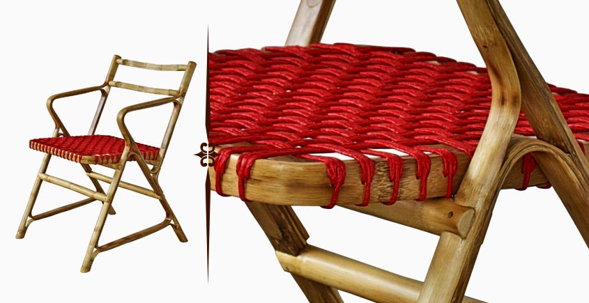 Truss Me ~ ‘A’ Chair with woven seat