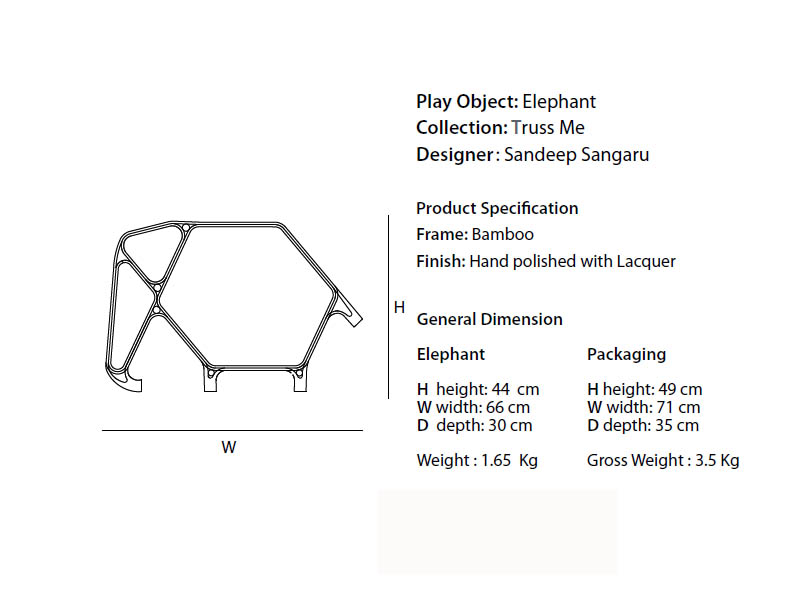 Truss Me ~ Elephant