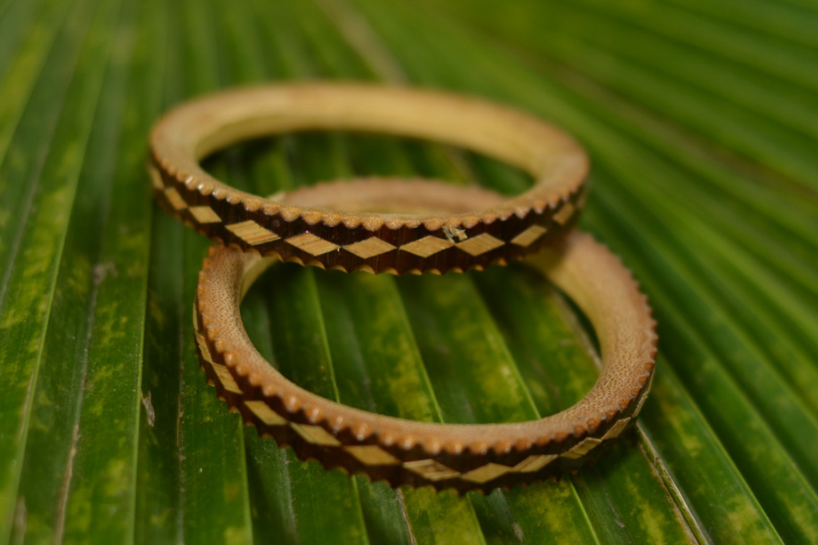 Twipura Sundari ~ Bamboo Bangles ~ 10 { 5.5cm }