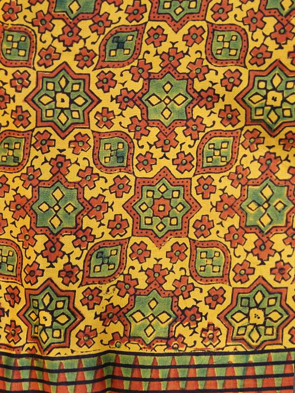 Ratnavali ✪  Gajji Silk Ajrakh Saree ✪ 26