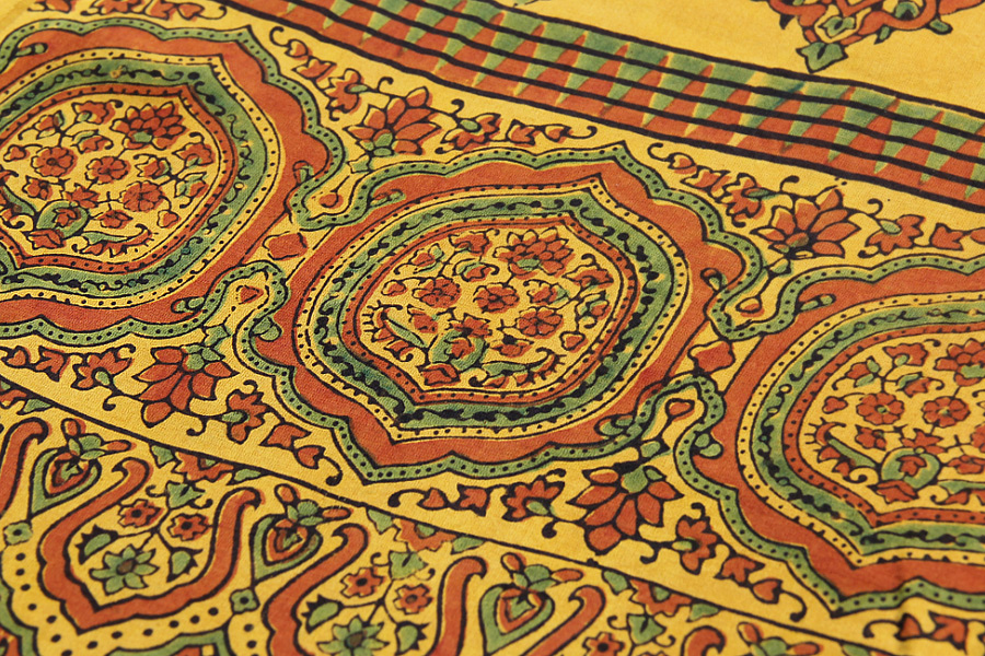 Ratnavali ✪  Gajji Silk Ajrakh Saree ✪ 26