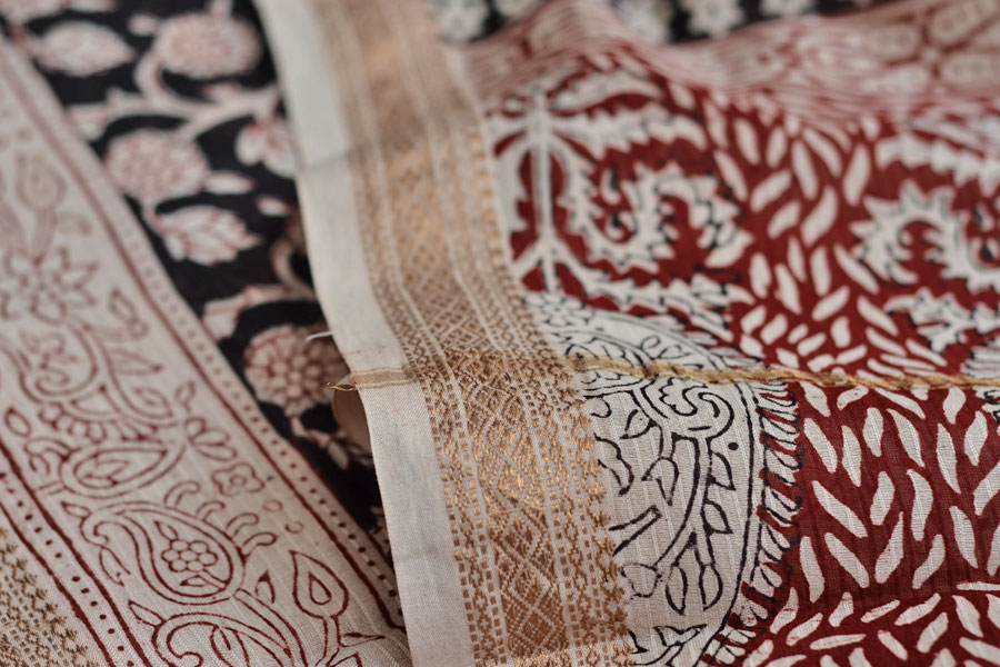 Bagheshwari * बाघेश्वरी  { Bagh + Maheshwari Saree - 1 }