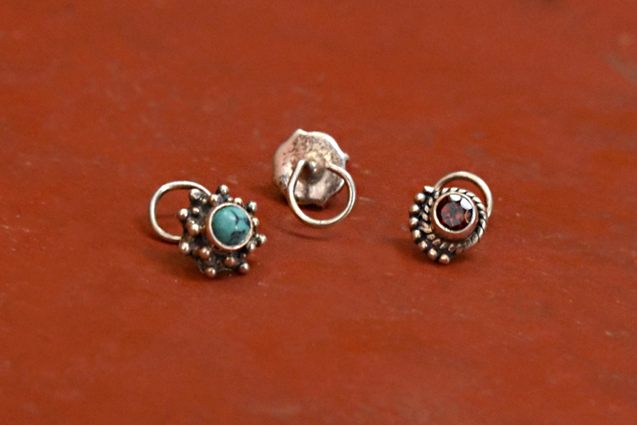 लावण्य ✽ Nose pin ✽ B { Set of 3 }