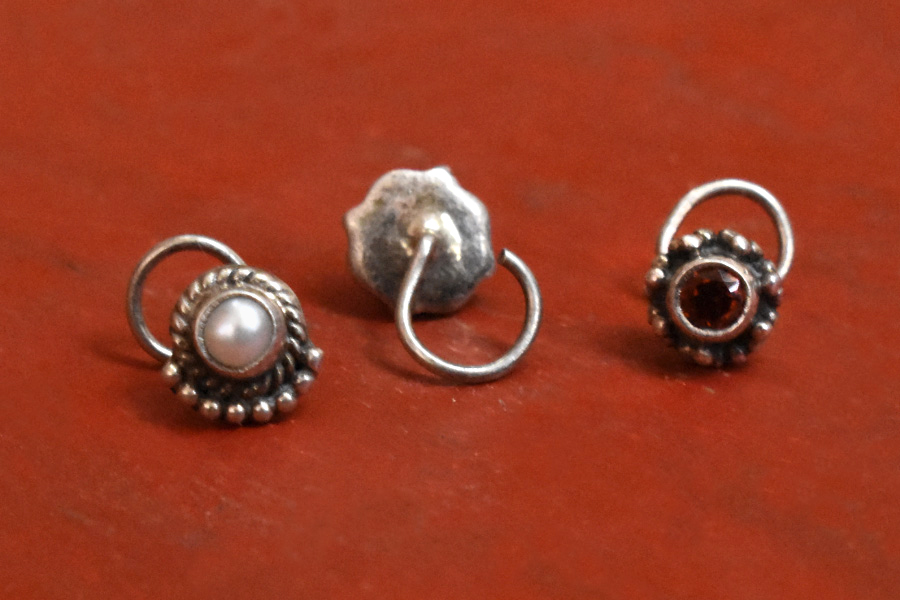 लावण्य ✽ Nose pin ✽ D { Set of 3 }