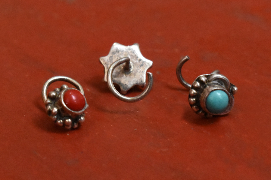 लावण्य ✽ Nose pin ✽ E { Set of 3 }