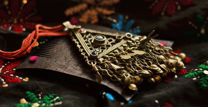 Chandraprabha * चंद्रप्रभा ~ Vintage Pendent - 7