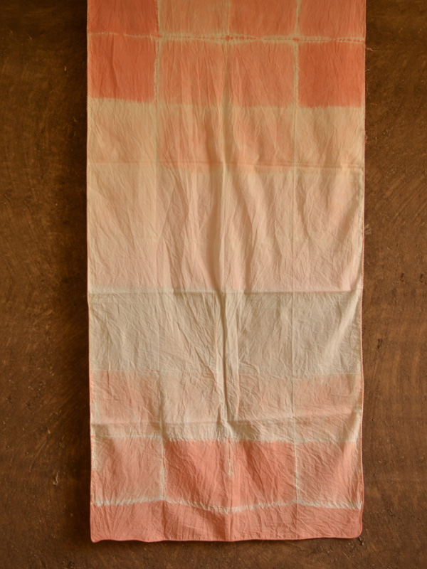 64 Square ♢ Clamp Dyed Cotton Stole ♢ 3