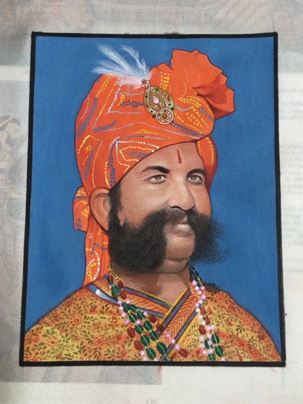Miniature Painting ~ Maharaja