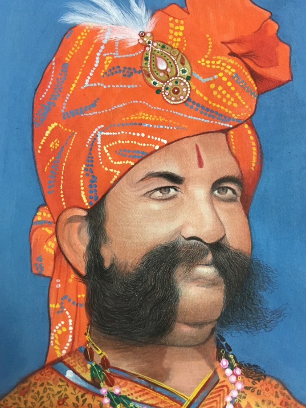 Miniature Painting ~ Maharaja