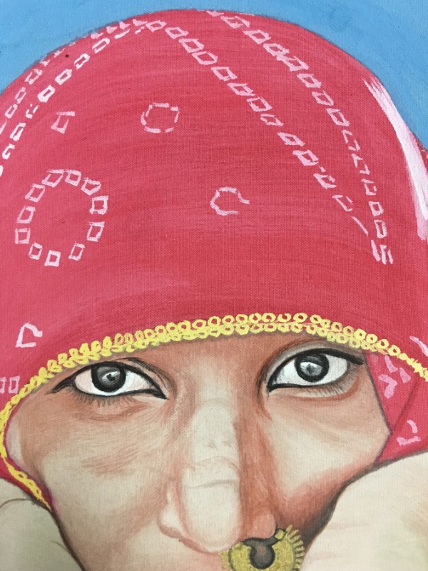 Miniature Painting ~ Rajasthani Women