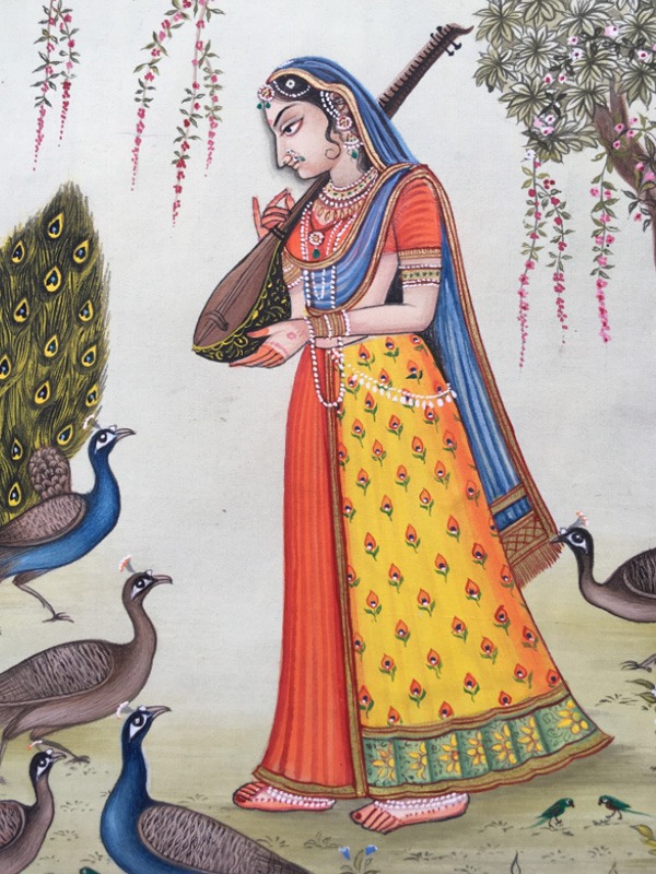 Miniature Painting ~ Rajasthan ~ Meera