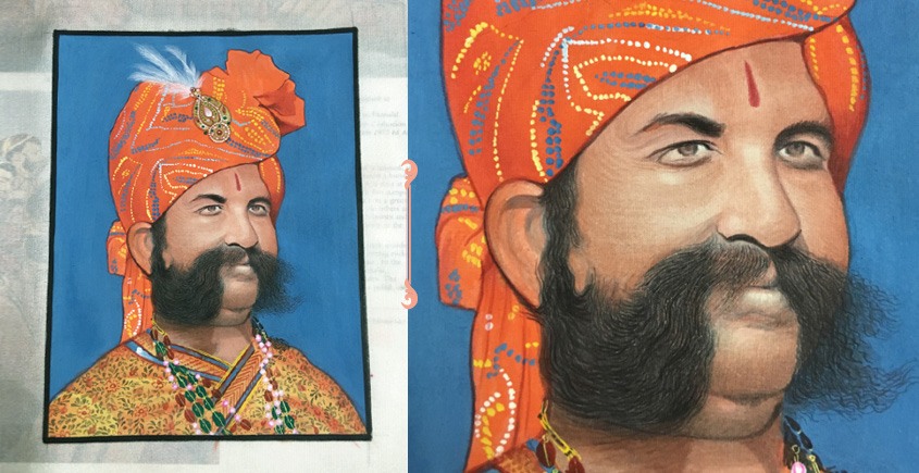 Miniature Painting ~ Maharaja